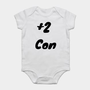 +2 Con Baby Bodysuit